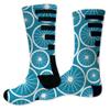 VictoryStore Biking Performance Crew Sock - Design 1 view 1
