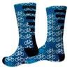VictoryStore Biking Performance Crew Sock - Design 2 view 1