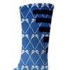 VictoryStore Lacrosse Performance Crew Sock - Design 2 view 2