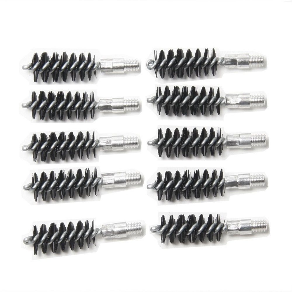 BoreSmith, Cal 357, 9, 380, 38 Special, Pistol Bore Brushes, 10-Pack, Nylon
