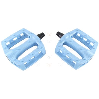 Exotic Polycarbonate Flat BMX MTB Pedals in More Than 12 Colors only 366 gm/pr