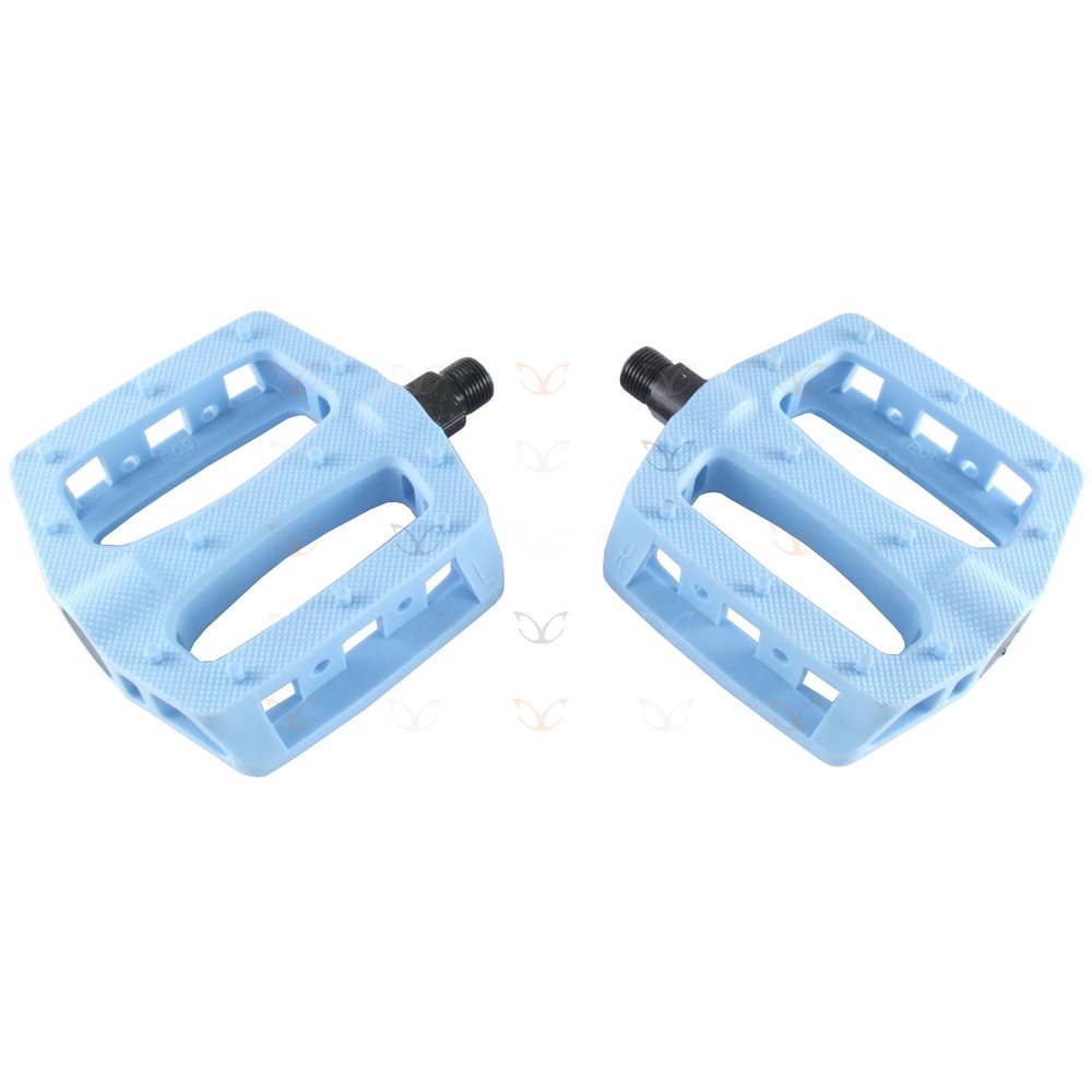 Exotic Polycarbonate Flat BMX MTB Pedals in More Than 12 Colors only 366 gm/pr