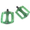 Exotic Polycarbonate Flat BMX MTB Pedals in More Than 12 Colors only 366 gm/pr view 1