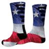 VictoryStore Patriotic Performance Crew Sock - Design 1 view 1