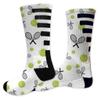 VictoryStore Tennis Performance Crew Sock -Design 2 view 1