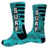 VictoryStore Surfing Performance Crew Sock - Design 1 view 1