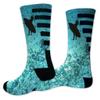 VictoryStore Surfing Performance Crew Sock - Design 2 view 1