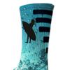 VictoryStore Surfing Performance Crew Sock - Design 2 view 2