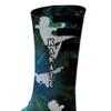 VictoryStore Karate Performance Crew Sock - Design 2 view 2