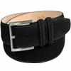 19000 Men's Suede Belt Genuine Leather Casual Dress Belt 1-3/8"(35mm) Wide (Black, 36) view 1