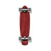 Yocaher Blank Complete Micro Cruiser Longboard Skateboard Cruise Vintage Style 25" x 6.5" - RED view 1