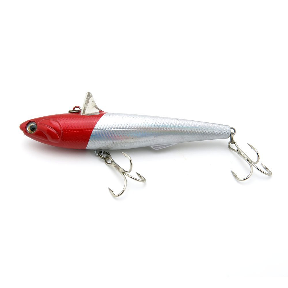 1x Freshwater Saltwater Coarse Sea Crank Fly Hooks Bass truite Fishing Lures Crankbait Baits peche leurres SO-90-01 90mm 15g Sinking Pencil