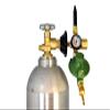 New Balloon Filler Brass Inflator Regulator (E2802HTG-DV) - Hand Tight Connection Pressure Contents Gauge & Rubber Tilt Valve view 2