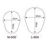 Belmont MR-184 Round Net, Aluminum Oval Frame, PVC Net, L, 600GD view 2