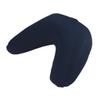 Hugger Mugger V-Shaped Meditation Cushion - Blue - Provides Support in Cross-Legged Sitting, Promotes Healthy Posture, Handmade in The USA view 1