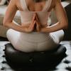 Hugger Mugger V-Shaped Meditation Cushion - Blue - Provides Support in Cross-Legged Sitting, Promotes Healthy Posture, Handmade in The USA view 3