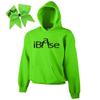 iBase Cheer Combow- Black Print (Neon Lime, Adult Small) view 1
