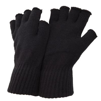 Floso Mens Winter Fingerless Gloves (One Size) (Dark Grey)