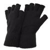 Floso Mens Winter Fingerless Gloves (One Size) (Dark Grey) view 1