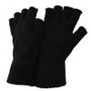 Floso Mens Winter Fingerless Gloves (One Size) (Dark Grey) view 3