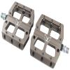 CarbonCycles Exotic Thru Pin Flat Pedals, Super Thin, 2 Sealed Bearings, Easy to Replace Pins view 1