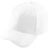 Augusta Sportswear Adjustable Wicking Mesh Cap OS White view 1