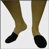 Thermal Neoprene Toe Warmers - Keeps Toes Toasty - Sold in pairs- Black - Proline view 1
