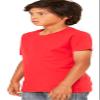 Youth Heather CVC Tee by BELLA + CANVAS view 2