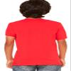 Youth Heather CVC Tee by BELLA + CANVAS view 3