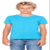 Bella + Canvas Youth Jersey Short-Sleeve T-Shirt M NEON BLUE view 1
