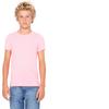 Bella + Canvas Youth Jersey Short-Sleeve T-Shirt S NEON PINK view 2