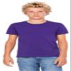 Bella + Canvas Youth Jersey T-Shirt,TEAM PURPLE,M view 1