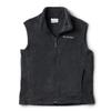 Columbia Youth Boys Steens Mtn Fleece Vest, Charcoal Heather, Small view 1