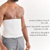 CHARM Stomach Wrap Japanese Haramaki - Mens Belly Warmer Womens Postpartum & Maternity Belt Black view 3