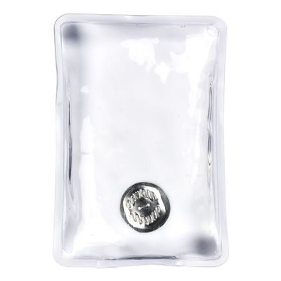 eBuyGB Pack of 2 Reusable Instant Gel Hand Warmer (Clear Rectangle)
