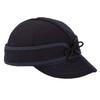 Stormy Kromer Lil' Kromer Cap - Kids Winter Wool Hat Navy, 5 1/8 view 1