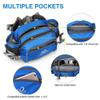 WATERFLY Fanny Pack Waist Bag: Fannie Pack 2 Water Bottle Holders Lumbar Belt Hiking Walking Running Jogging Camping Large Woman Man (Bottle Not Included) view 2