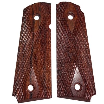 WWII US M1911 / 1911 .45 Wooden Grips - Reproduction X 2 Units