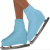 ChloeNoel Figure Skating Boot Cover B01 Light Blue Adult (1-8) view 1