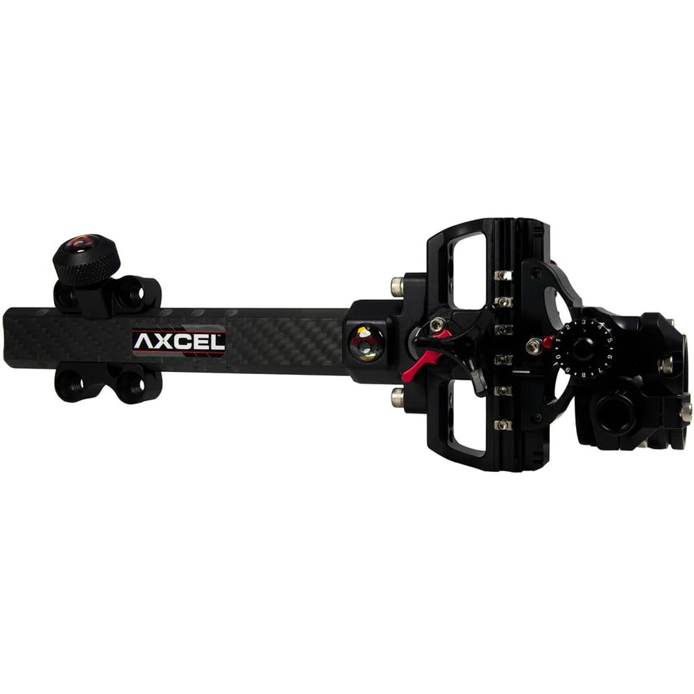 Axcel Archery Sights Axcel AccuTouch Carbon Pro Sight with X-31 Scope, Black, 0.019