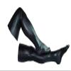 Seeksmile Unisex Shiny Metallic Spandex Skintight Stocking (60 CM, Black) view 1