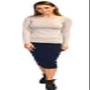 Kosher Casual High Neck Long Sleeve Top for Women Modest Layering Undershirt from XL Black view 4