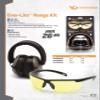 Venture Gear by Pyramex Shooting Glass and Hearing Protection Range Kit, Clear Glass/Pink Earmuffs,VGCOMBO8617 view 4