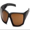 Venture Gear Overwatch Shooting Safety Sunglasses, Black, Bronze Anti-Fog Lens (VGSB718T) view 1