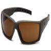 Venture Gear Overwatch Shooting Safety Sunglasses, OD Green, Bronze Anti-Fog Lens (VGSG718T) view 1