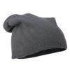 Men's Reversible Slouchy Beanie - Grey OSFM view 4