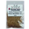 Hareline Fly Tying Ozzie Possum Fur Piece - Bonefish Tan view 1