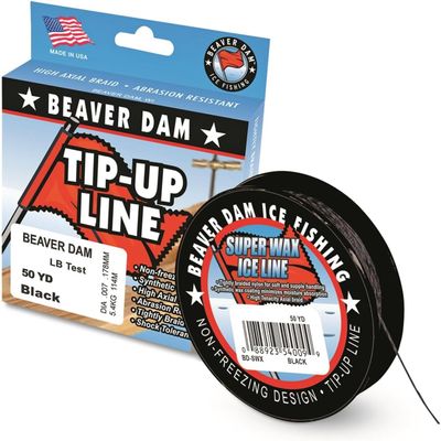 Beaver Dam BD-SWX4050 Tip-Up Line 40Lb Test Tip-Up Line