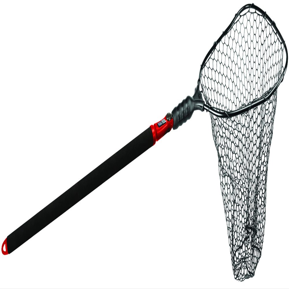 Ego S2 Slider Fishing Net, Ultimate Fishermens Tool Telescoping Handle, Replaceable Head, Salt & Freshwater, 19-21" Handle, 48x108 Inch Hoop