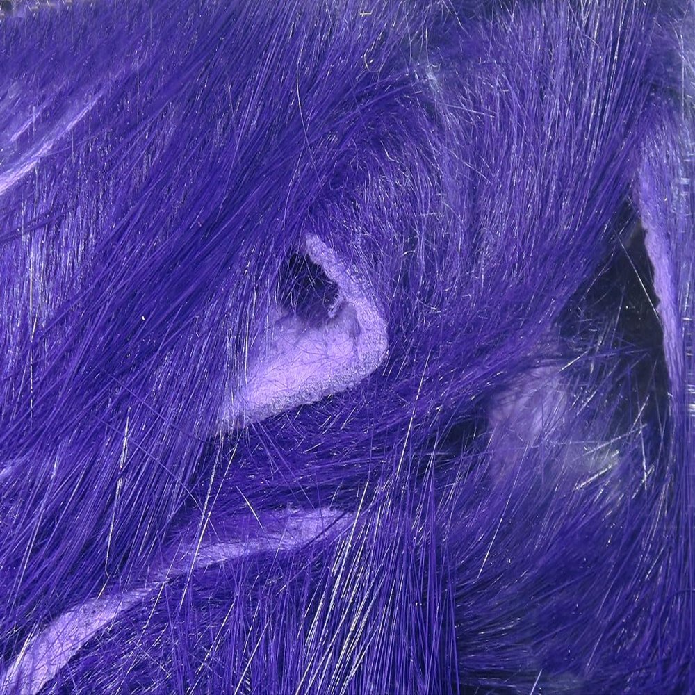 Hareline Fly Tying Magnum Rabbit Strips - Purple